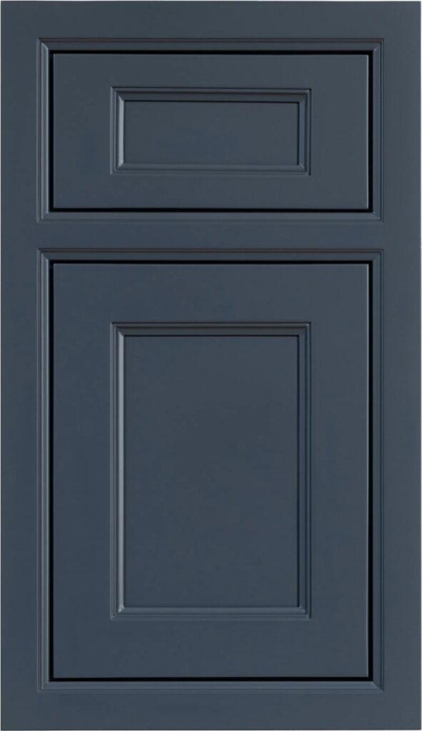 Wellsford Cabinetry Paris Door Style French Inset in Navy