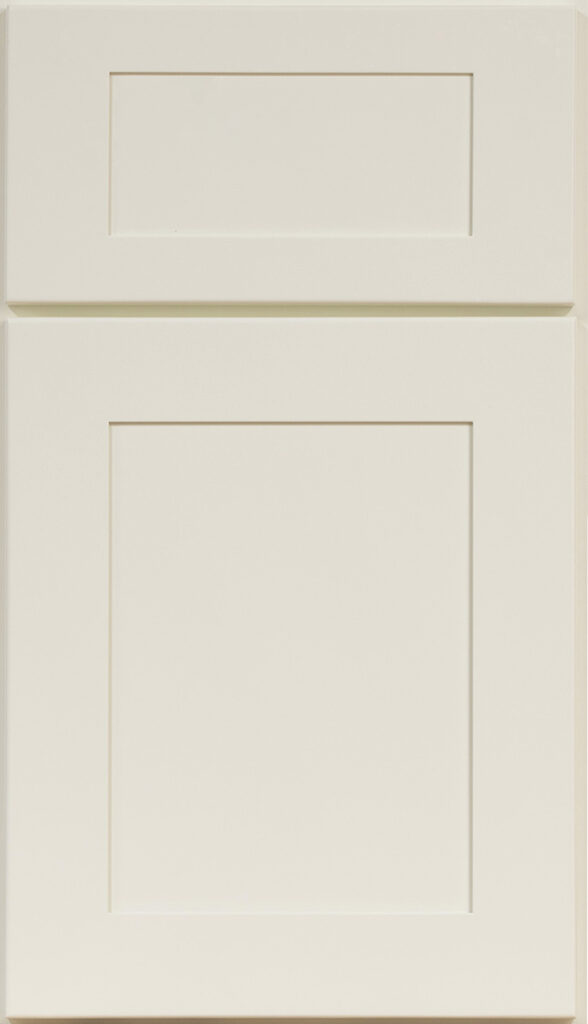 Wellsford Cabinetry Amesbury Door Style PG Maple in Cotton Balls