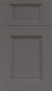 Wellsford Cabinetry Bellevue Door Style PG Maple in Slate