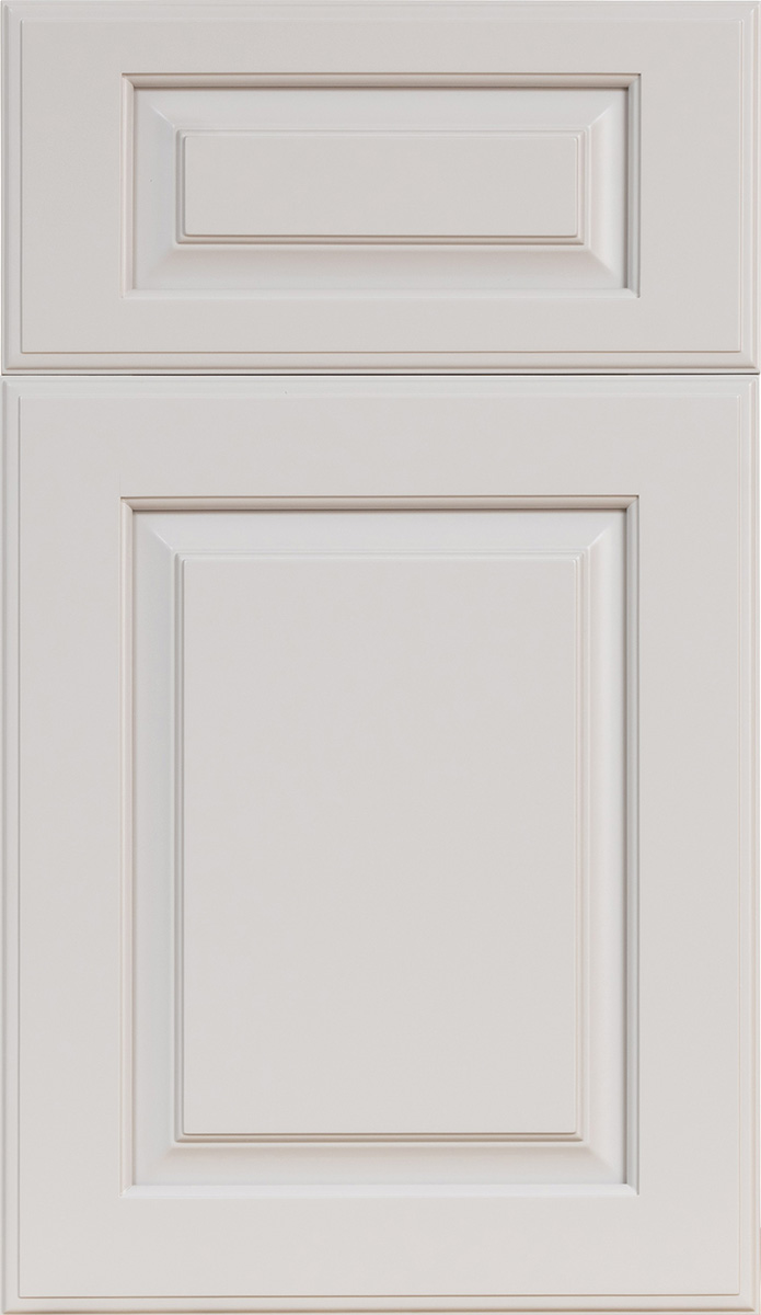 Wellsford Cabinetry Wright Door Style PG Maple in Smoke Embers