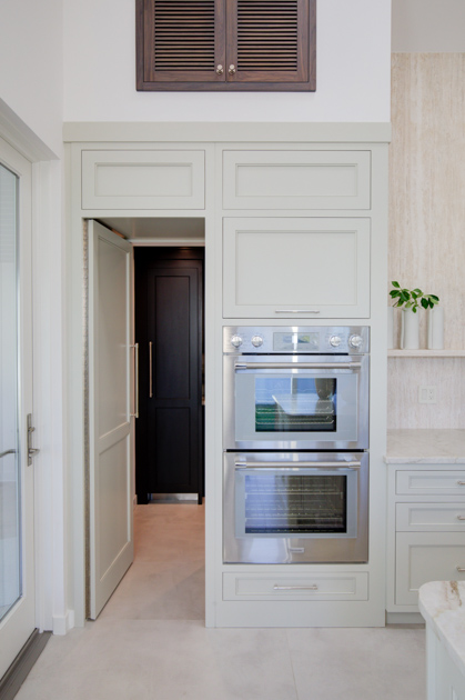 Wellsford Cabinetry Custom Cabinetry Hidden Walk In Pantry Door Open Fresh Design Group Inc